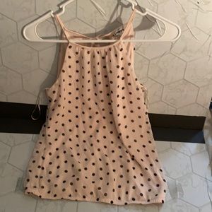 Express tie neck halter top.